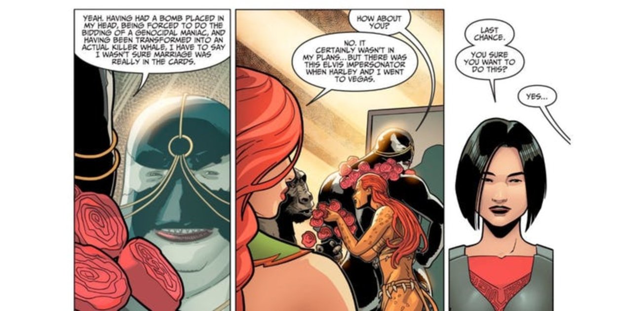 Los cómics confirman la boda de dos villanas de DC Comics