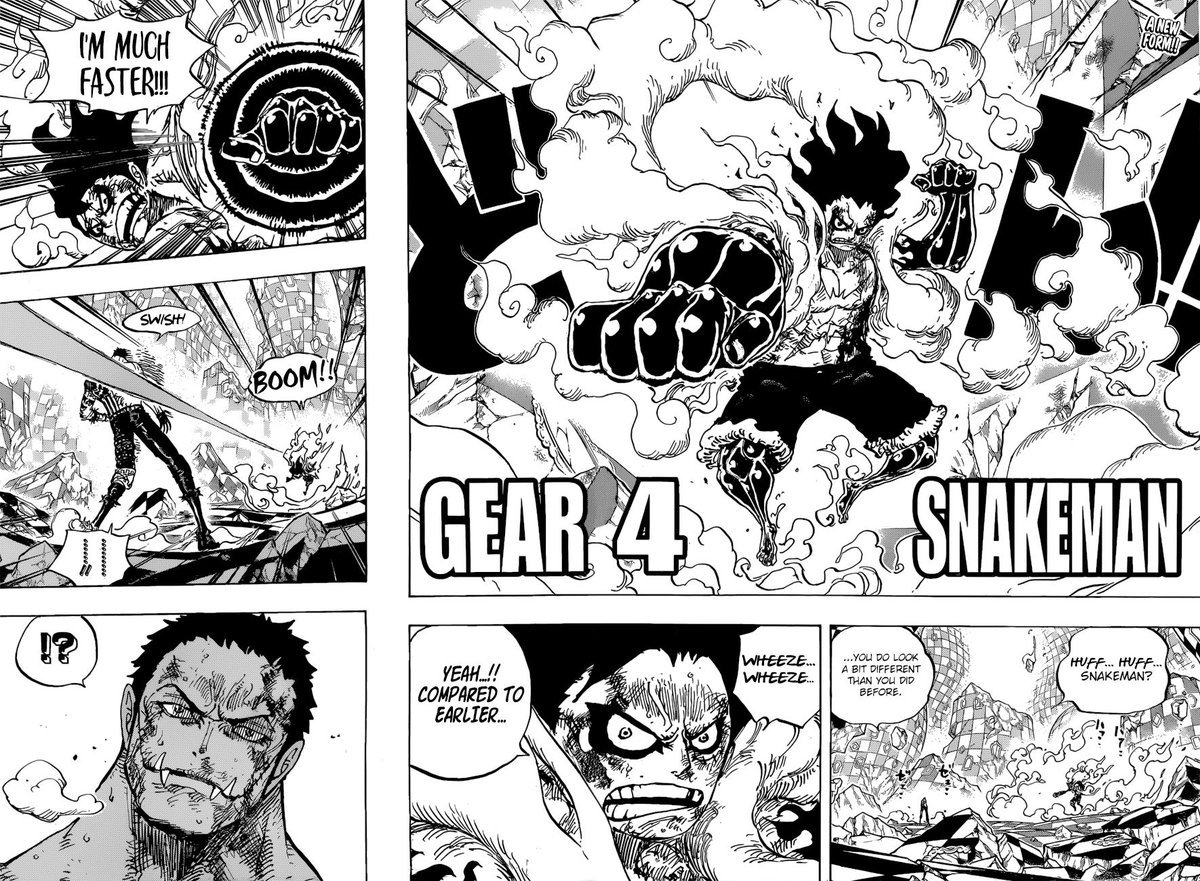 One Piece revela la nueva transformación de Luffy en imágenes