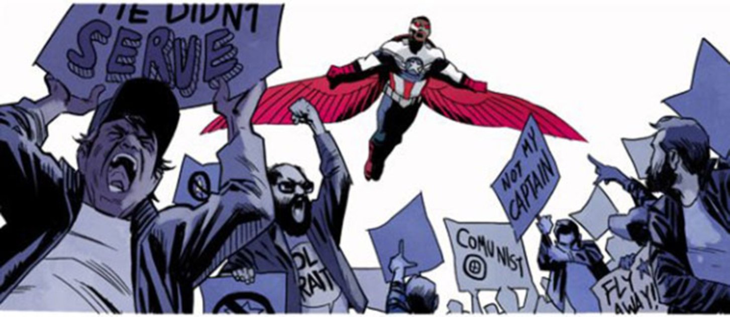 Marvel incluye al cómico Ignatius Farray en una de sus viñetas de Capitán América
