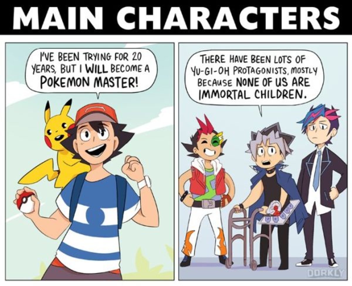 Diferencias entre Pokémon y Yu-Gi-Oh