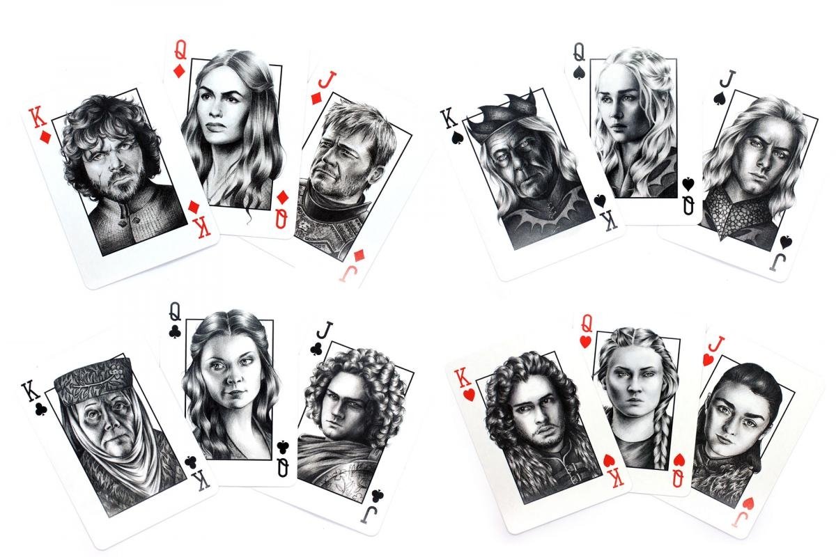 Juego de Tronos tiene una baraja de cartas que querrás llevarte a casa