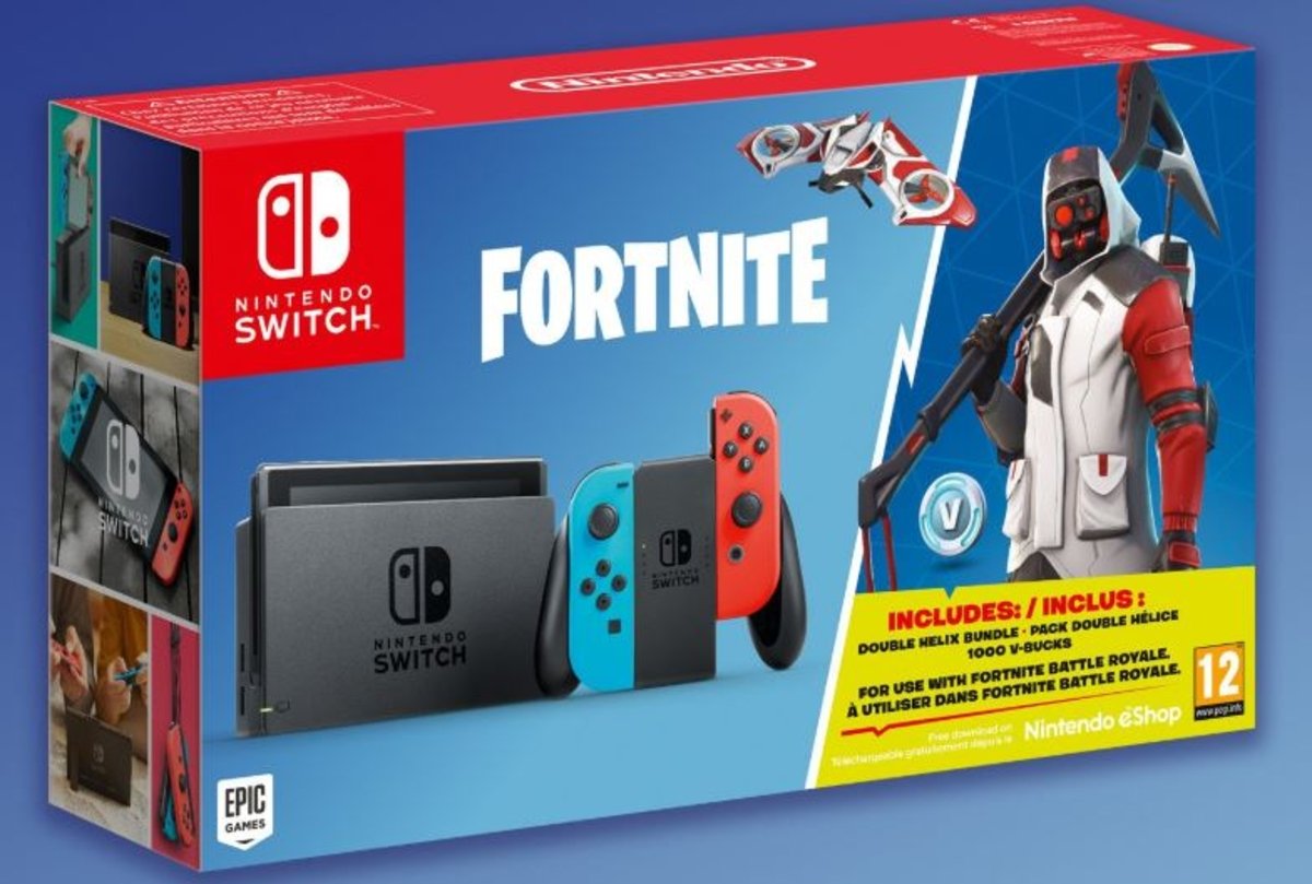 Fortnite ya tiene su propio pack exclusivo para Nintendo Switch
