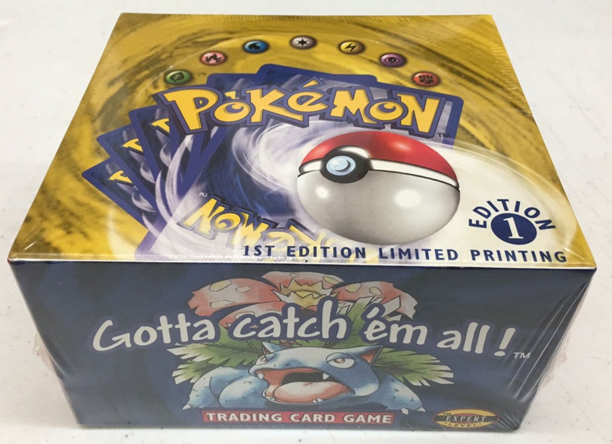 Una caja sin abrir de cartas de Pokémon de 1999 se vende por 70.000 dólares