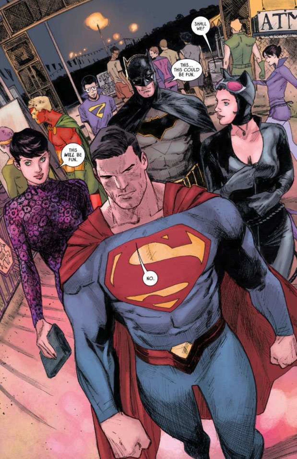 Superman se disfraza de Batman en los cómics