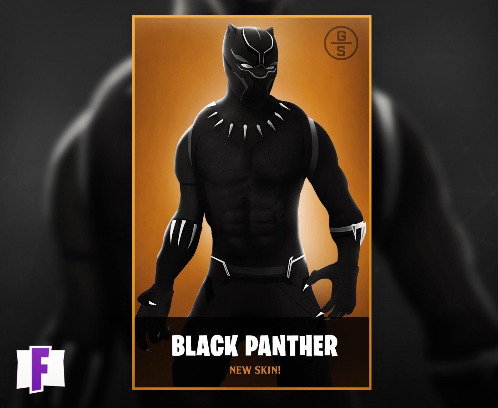Fortnite recibe una skin de Black Panther de la mano de un fan