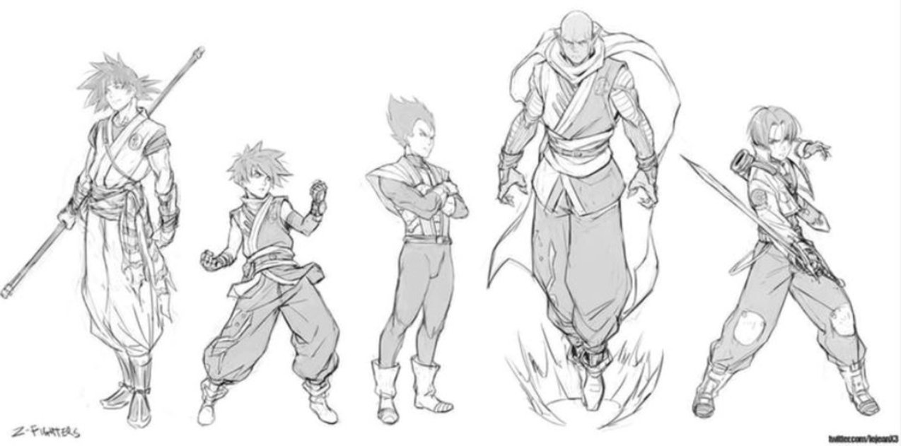 Dragon Ball: 15 rediseños fan de personajes que mejoran a los de la serie