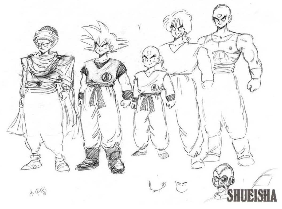 Dragon Ball: Akira Toriyama comparte un boceto inédito de Goku y Piccolo 