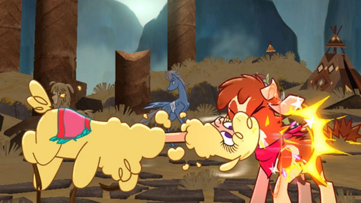 Un juego mezcla My Little Pony con la lucha como nadie lo había hecho