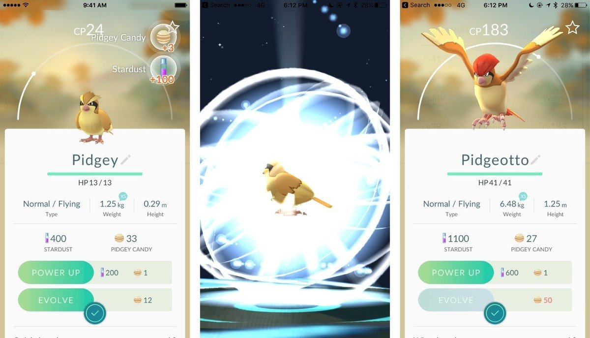 Pokémon GO hace imposible las evoluciones masivas por su último error