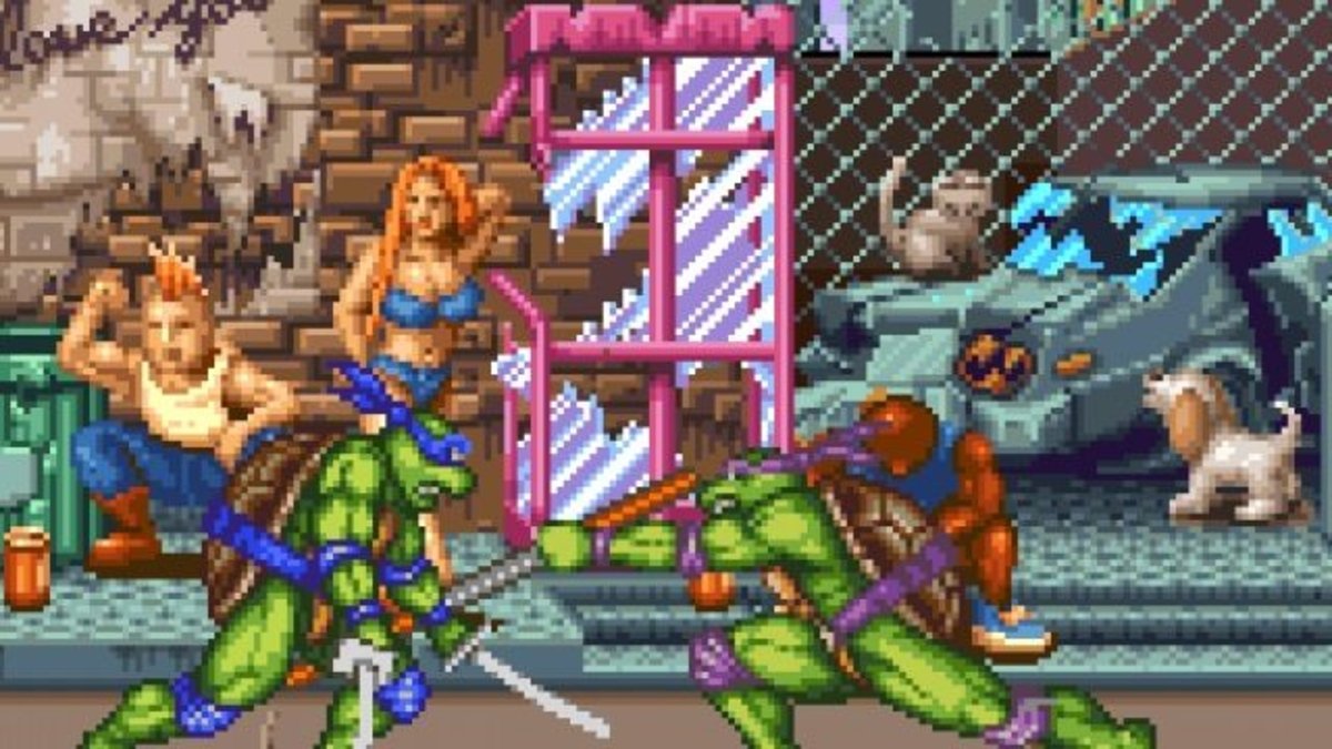 AlfaBetaRETRO: Teenage Mutant Ninja Turtles: Tournament Fighters - Mutantes callejeros