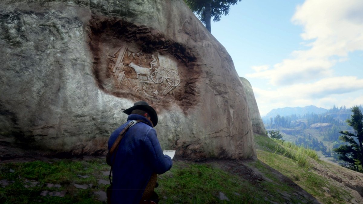 Red Dead Redemption 2: Localizaciones de todas las rocas talladas